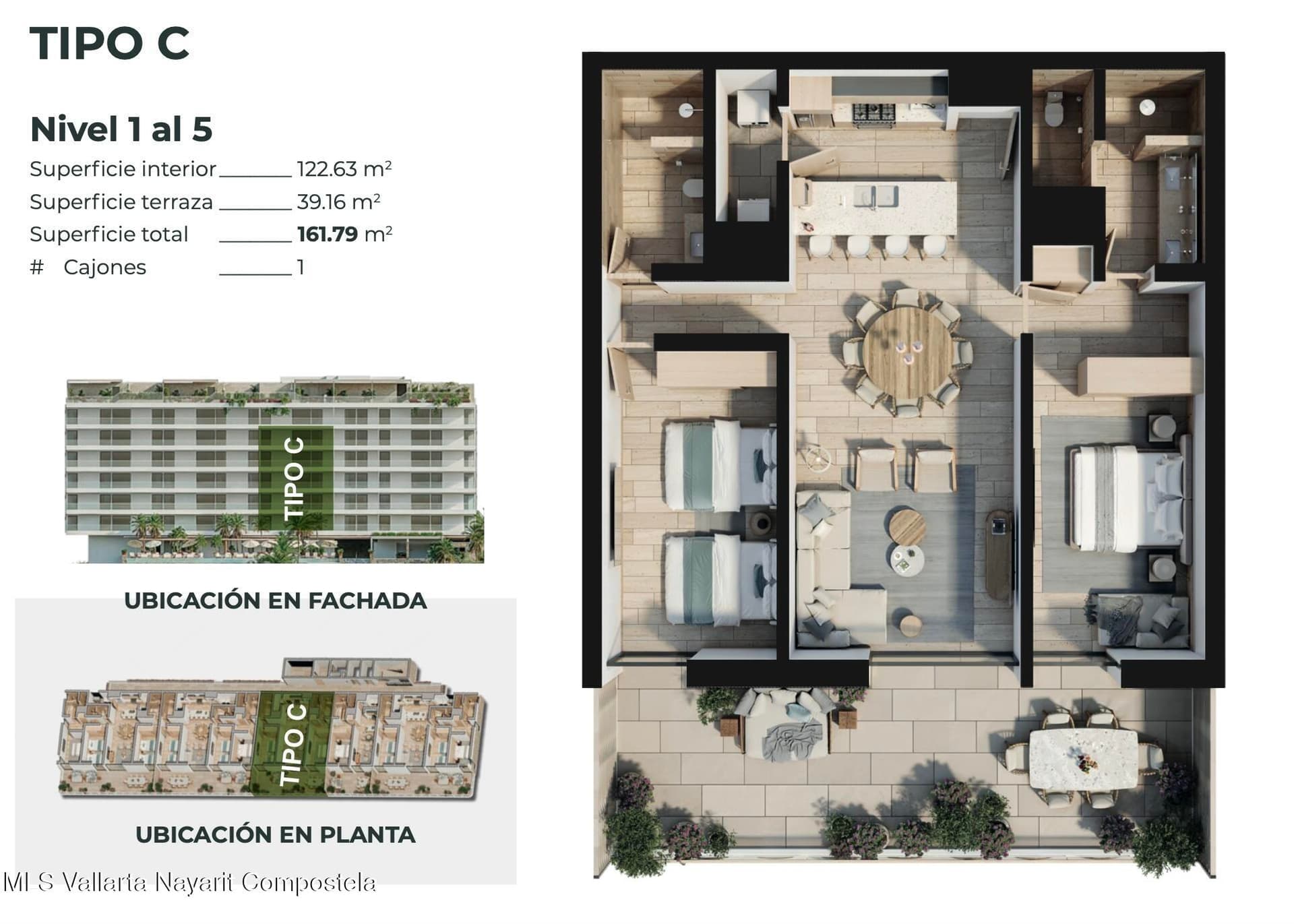 Condominio en La Cruz de Huanacaxtle