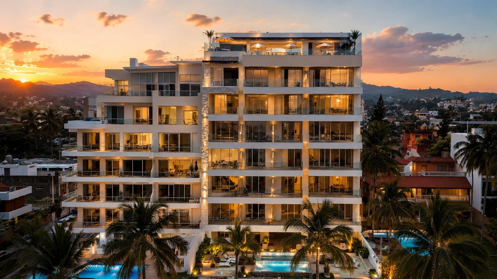 Naarena Bucerias - Condominios de lujo frente al mar en Bucerías, Nayarit