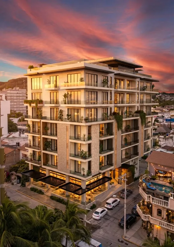 Nalua Bucerias - Condominios de lujo frente al mar en Bucerías, Nayarit